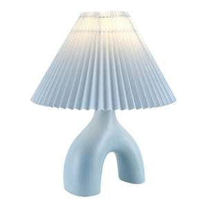   Modern European furniture - Ceramic Cream Linen Table Lamp - www.oroa.com | Oroa.com