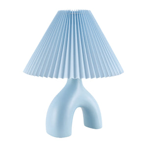   Modern European furniture - Ceramic Cream Linen Table Lamp - www.oroa.com | Oroa.com