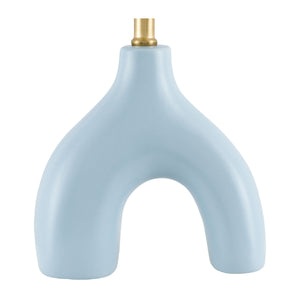   Modern European furniture - Ceramic Cream Linen Table Lamp - www.oroa.com | Oroa.com