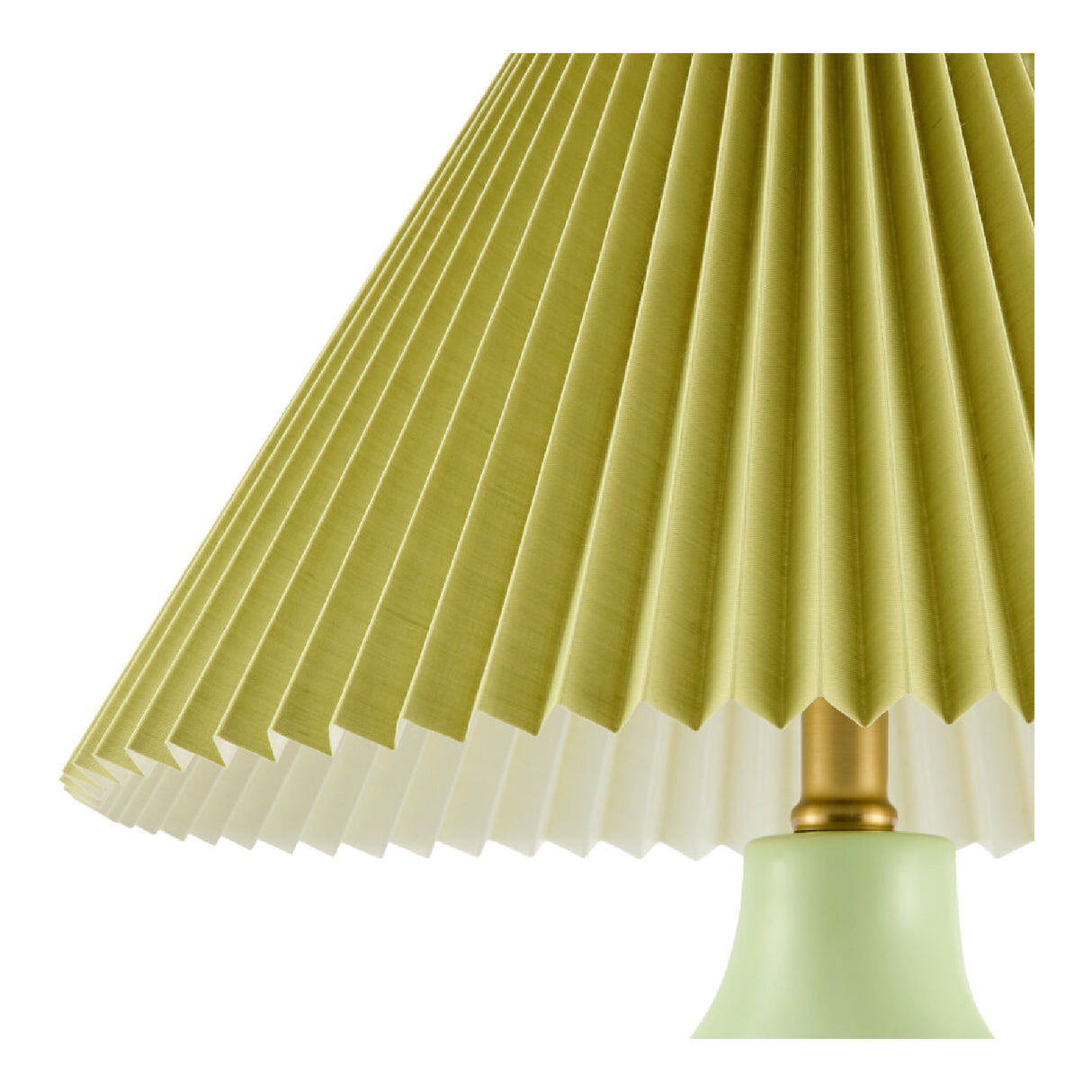   Modern European furniture - Ceramic Cream Linen Table Lamp - www.oroa.com | Oroa.com