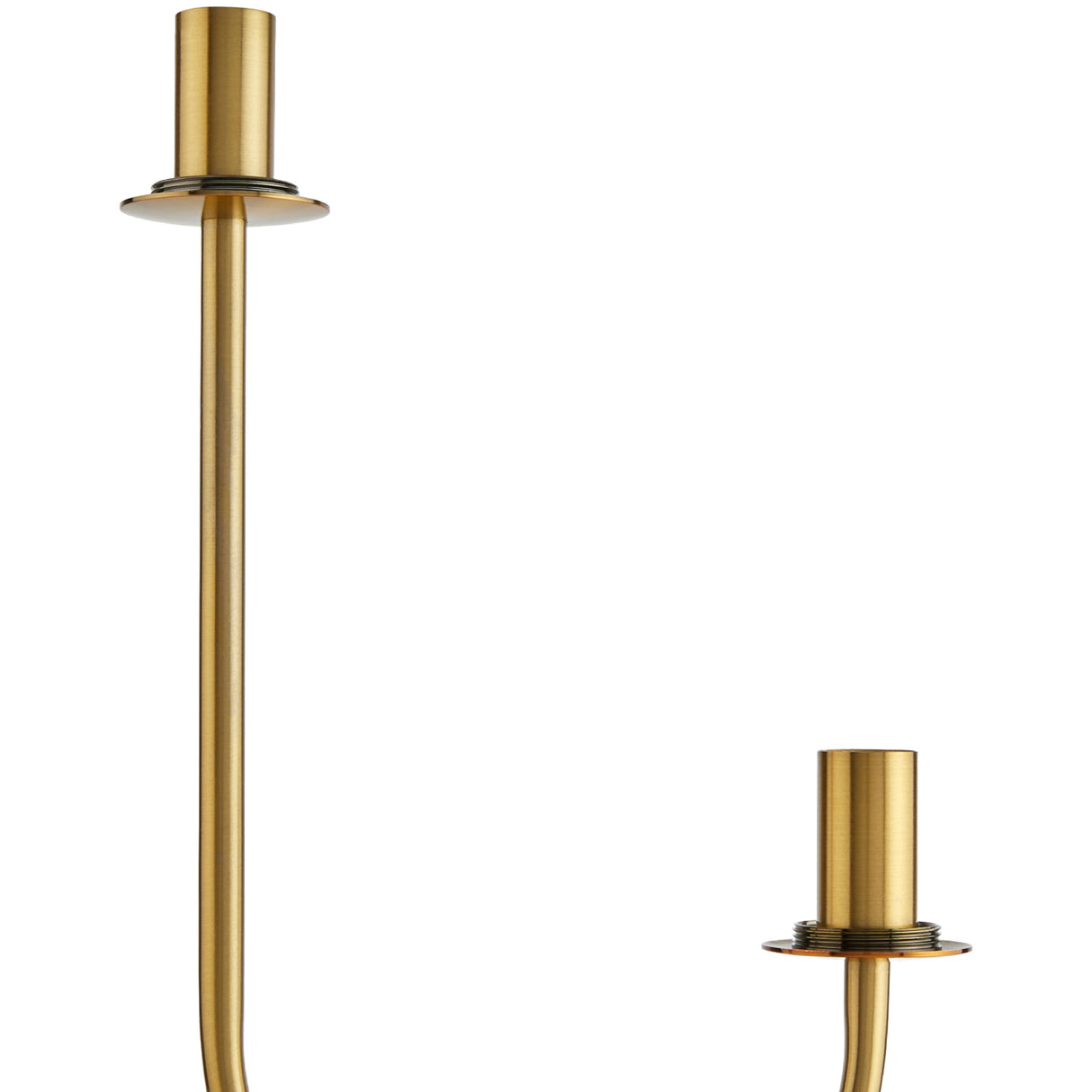   White 2-Light Accent Table Lamp | Oroa.com