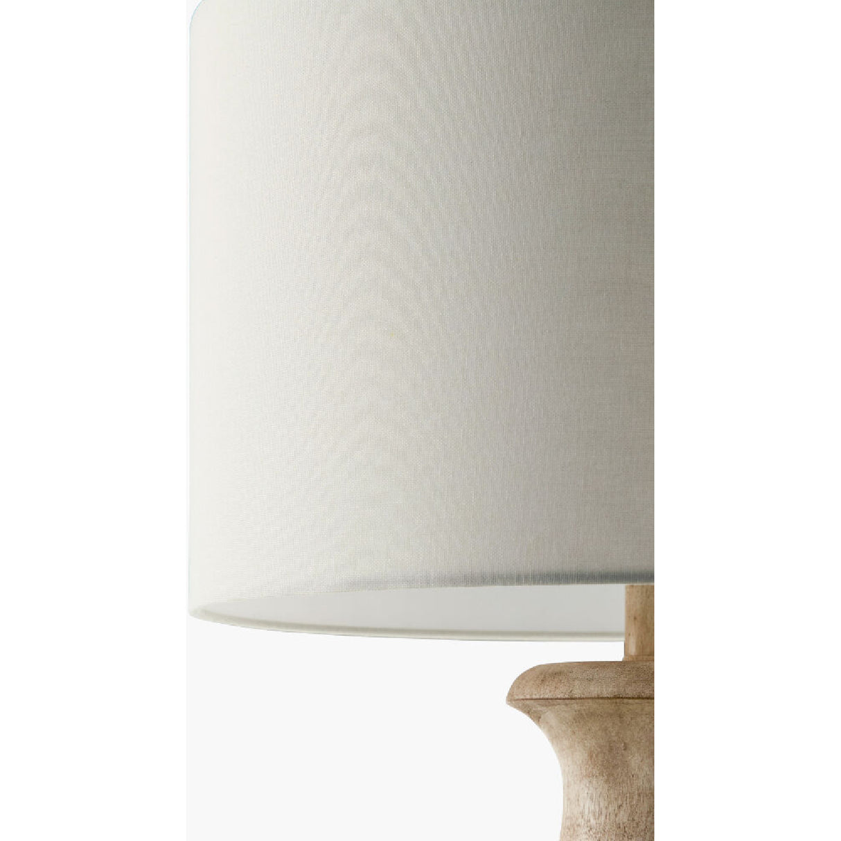   Modern European furniture - White Linen Accent Table Lamp - www.oroa.com | Oroa.com