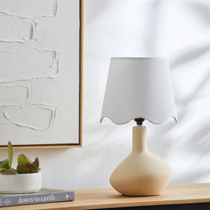   Wavy Rattan Accent Table Lamp | Oroa.com