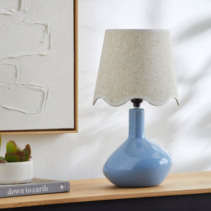   Wavy Rattan Accent Table Lamp | Oroa.com