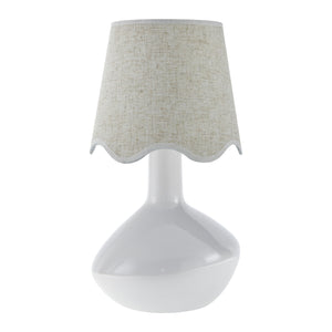   Wavy Rattan Accent Table Lamp | Oroa.com