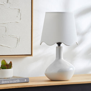   Wavy Rattan Accent Table Lamp | Oroa.com