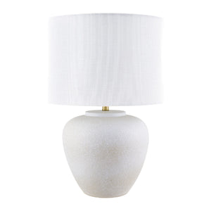   Ceramic Linen Table Lamp | Oroa.com