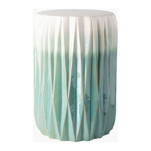  Ridged Ceramic Garden Stool | Oroa.com