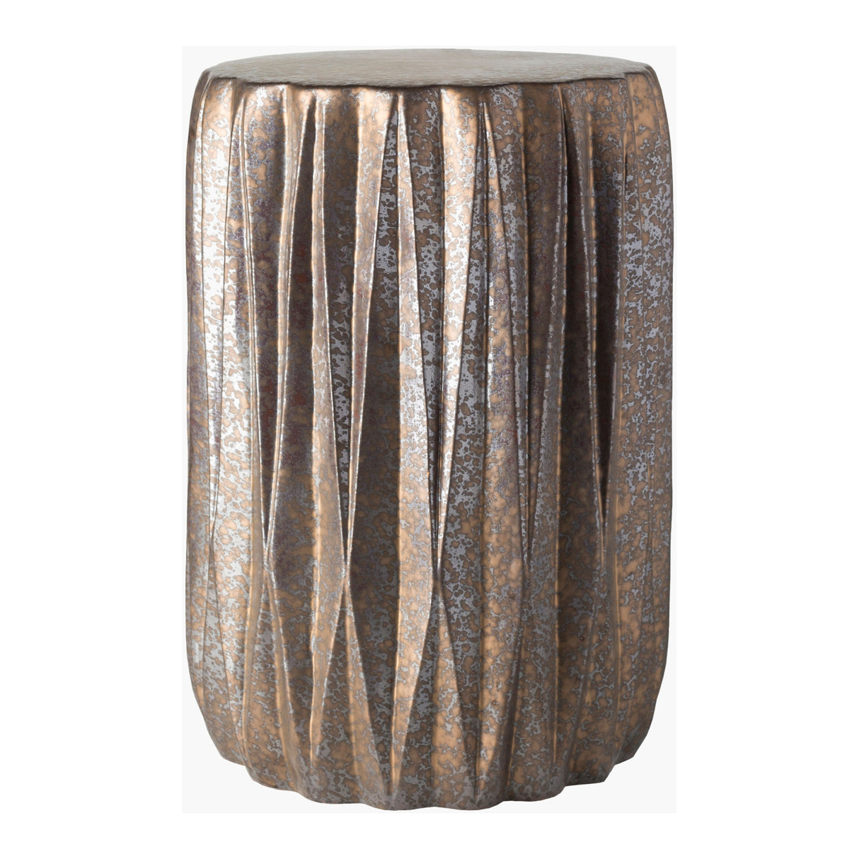   Ridged Ceramic Garden Stool | Oroa.com