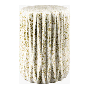   Ridged Ceramic Garden Stool | Oroa.com