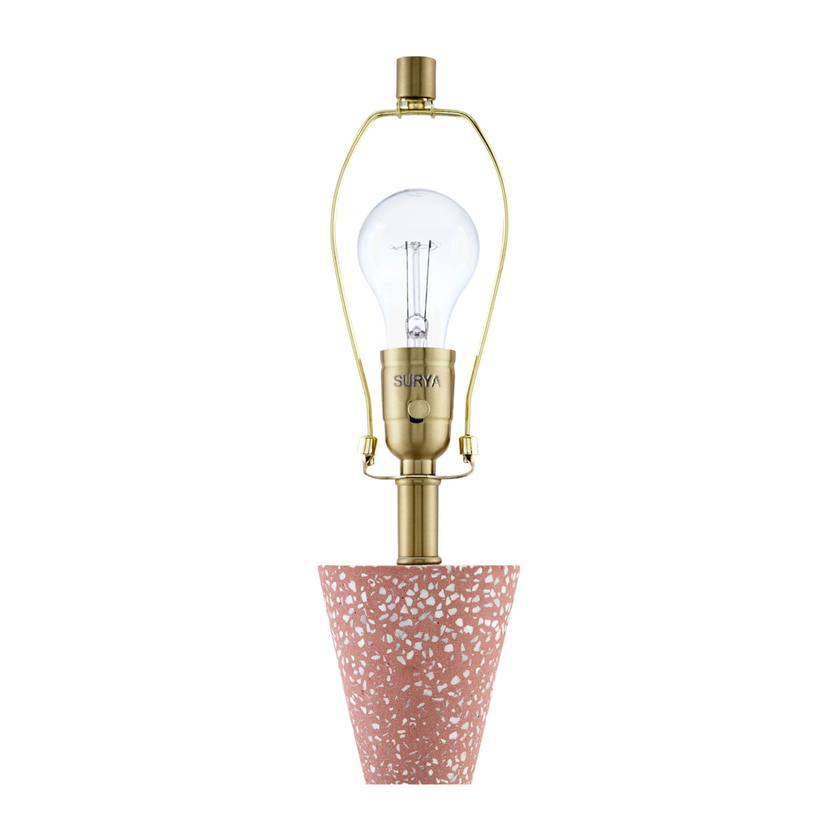   Modern European furniture - Terrazzo Red Accent Table Lamp - www.oroa.com | Oroa.com