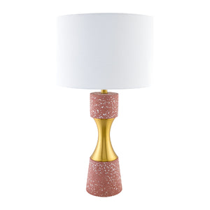   Terrazzo Finish Hourglass Table Lamp | Oroa.com