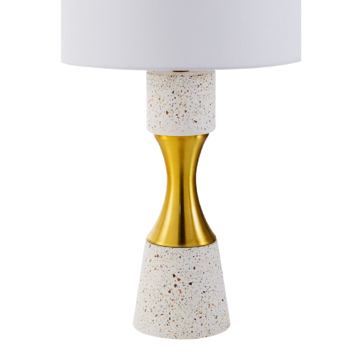  Terrazzo Finish Hourglass Table Lamp | Oroa.com