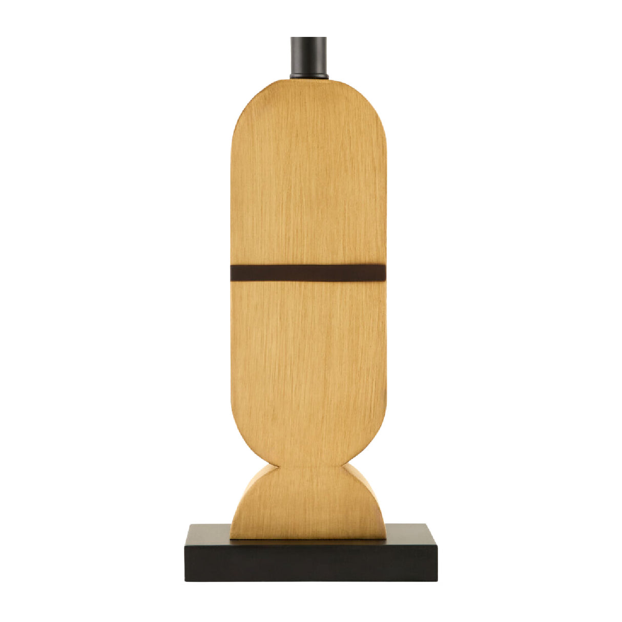   Modern European furniture - Brown Geometrical Base Table Lamp - www.oroa.com | Oroa.com