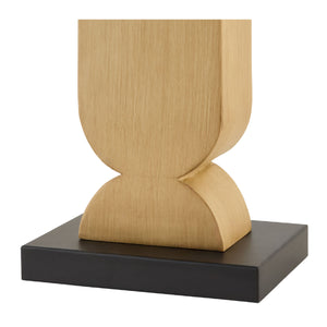   Modern European furniture - Brown Geometrical Base Table Lamp - www.oroa.com | Oroa.com
