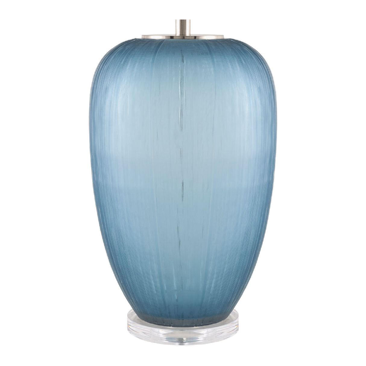   Modern European furniture - Blue Glass Accent Table Lamp - www.oroa.com | Oroa.com