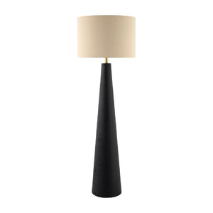   Flared Wooden Accent Floor Lamp | Oroa.com