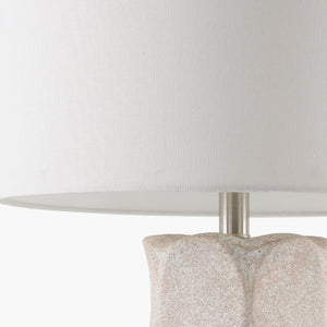   White Linen Shade Floor Lamp | Oroa.com