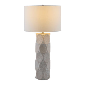   White Linen Shade Floor Lamp | Oroa.com