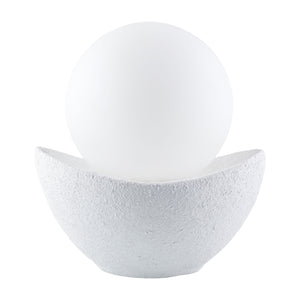   Cement Bowl Accent Table Lamp | Oroa.com