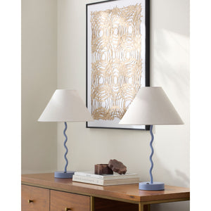   Wavy Iron Table Lamp Set (2) | Oroa.com