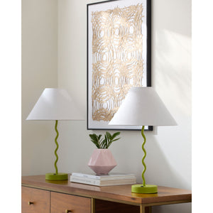   Wavy Iron Table Lamp Set (2) | Oroa.com