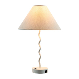  Wavy Iron Table Lamp Set (2) | Oroa.com