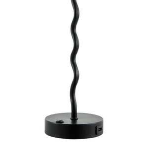   Wavy Iron Table Lamp Set (2) | Oroa.com