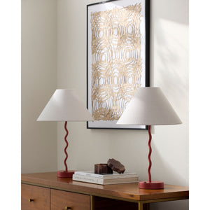   Wavy Iron Table Lamp Set (2) | Oroa.com