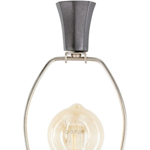   Gray Faceted Accent Table Lamp | Oroa.com