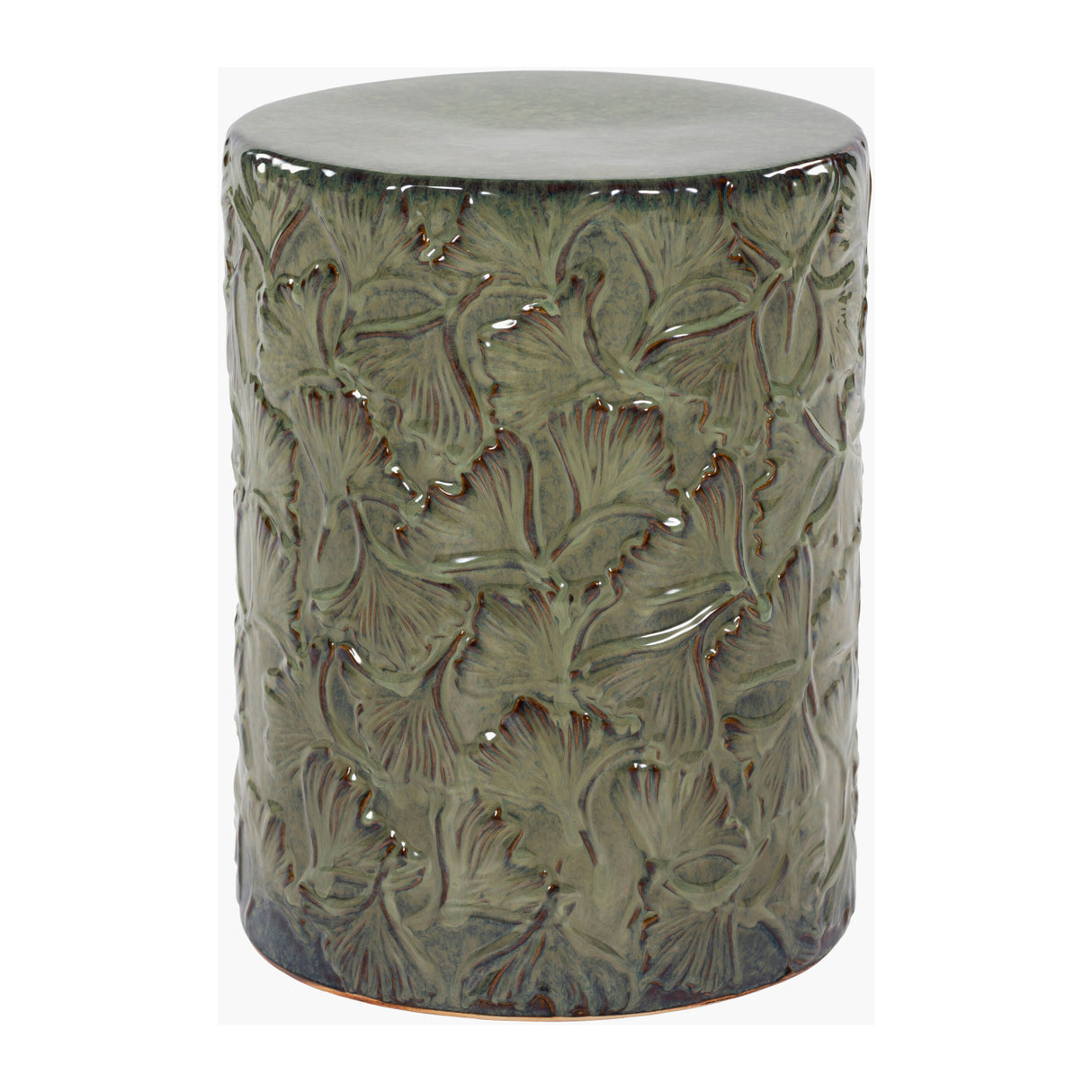   Carved Ceramic Garden Stool | Oroa.com