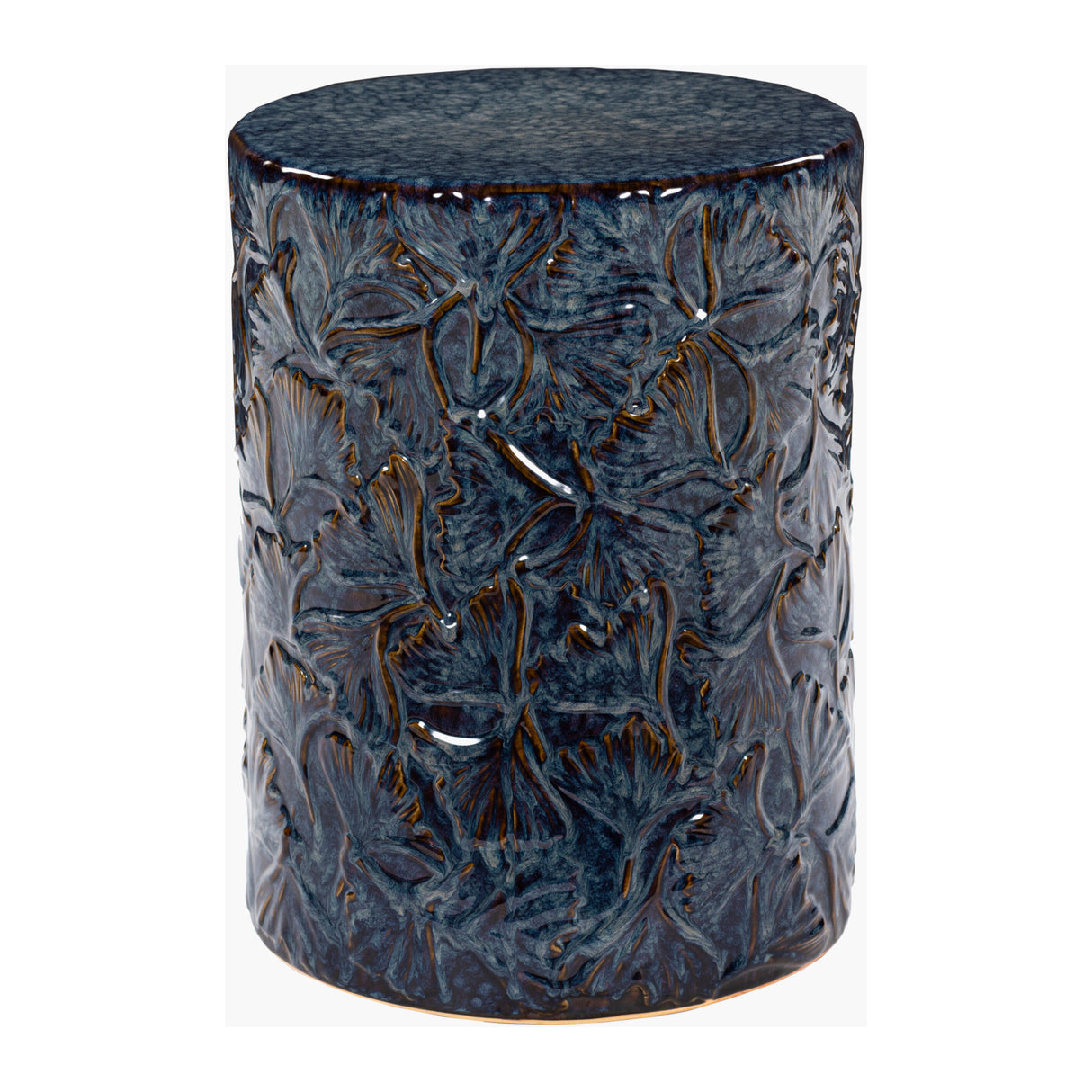   Carved Ceramic Garden Stool | Oroa.com