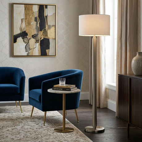   Metallic Finish Accent Floor Lamp | Oroa.com