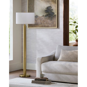   Metallic Finish Accent Floor Lamp | Oroa.com