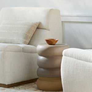   Layered Ceramic Garden Stool | Oroa.com