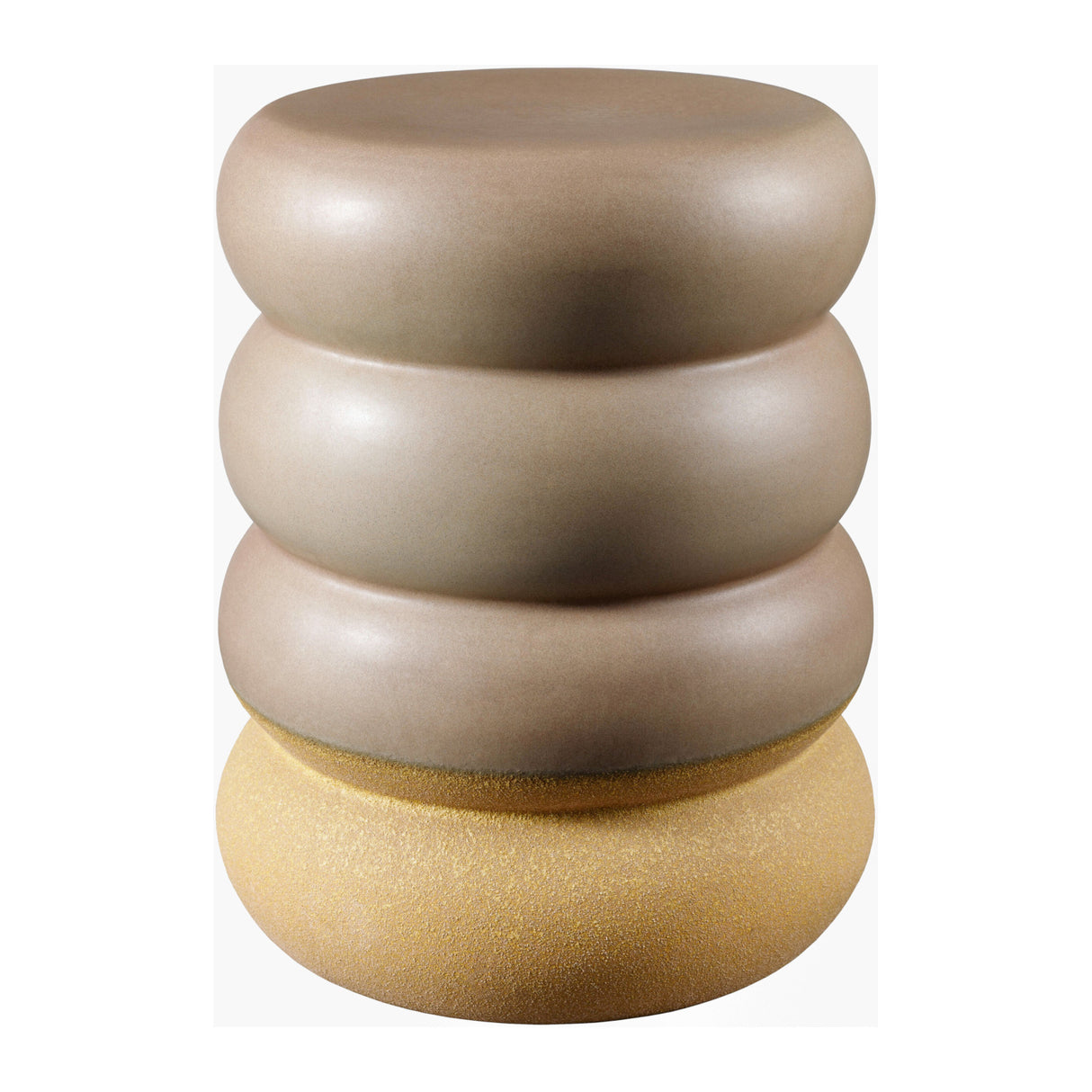   Layered Ceramic Garden Stool | Oroa.com