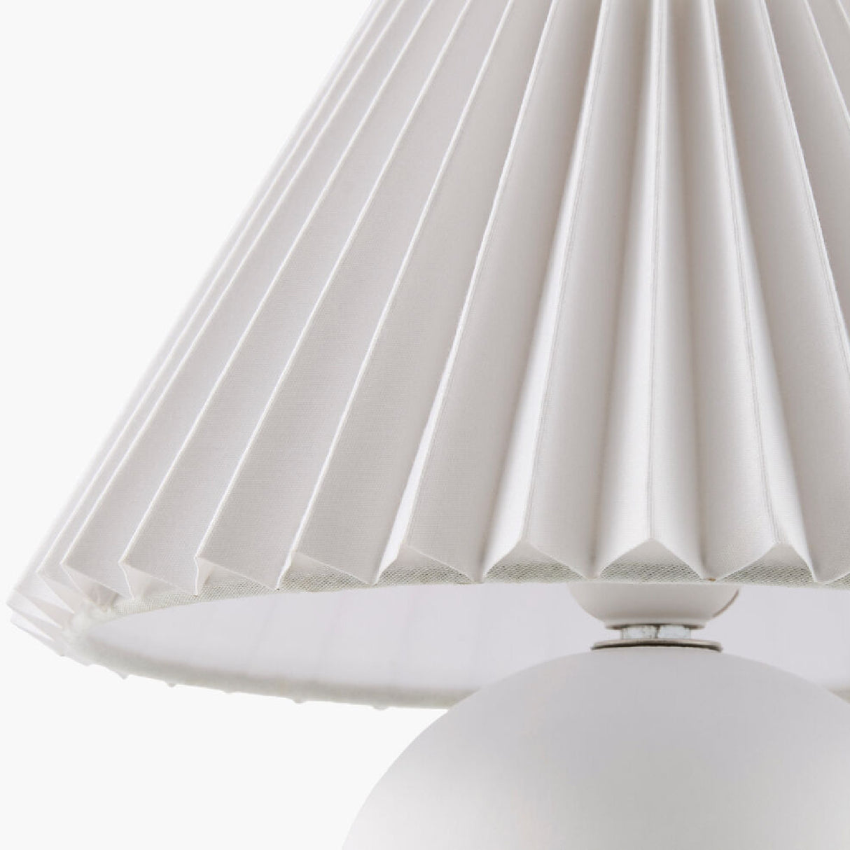  Pleated Linen Ceramic Table Lamp | Oroa.com