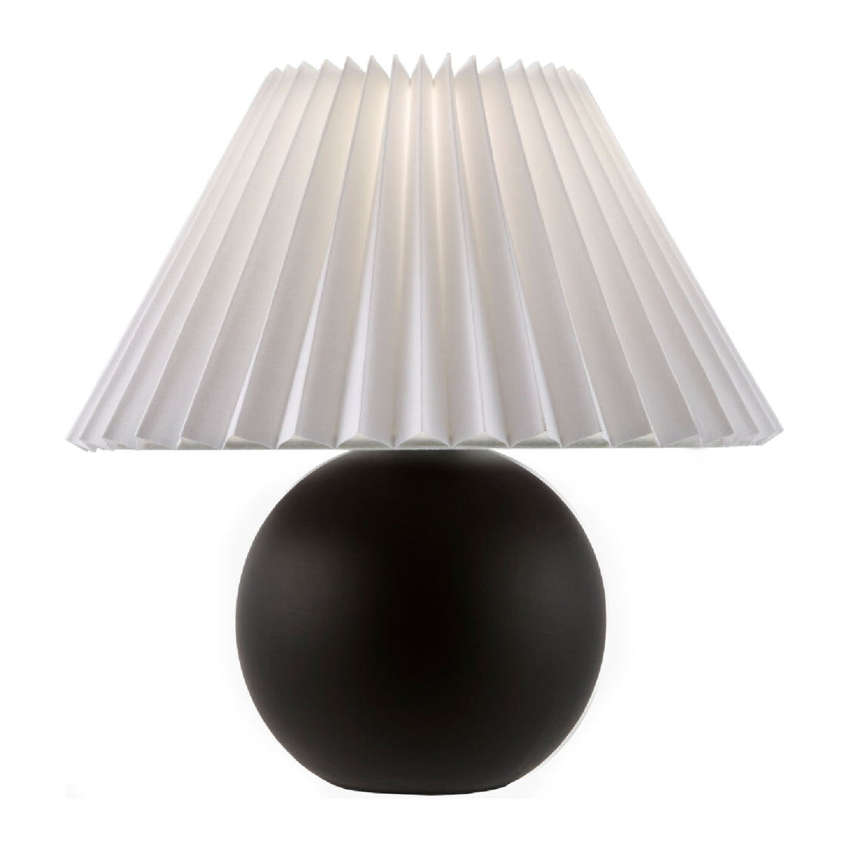   Pleated Linen Ceramic Table Lamp | Oroa.com