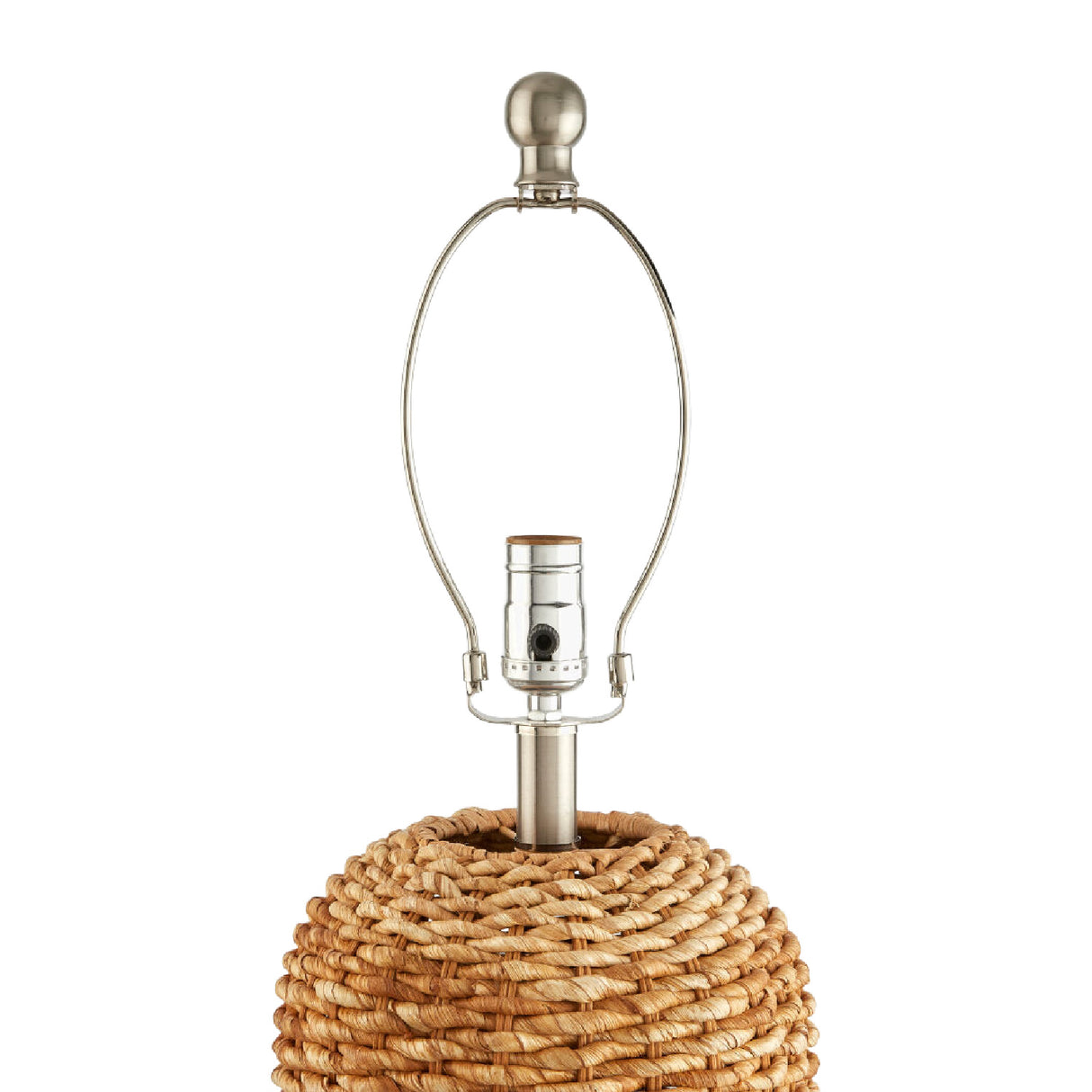   Rattan White Cotton Table Lamp | Oroa.com