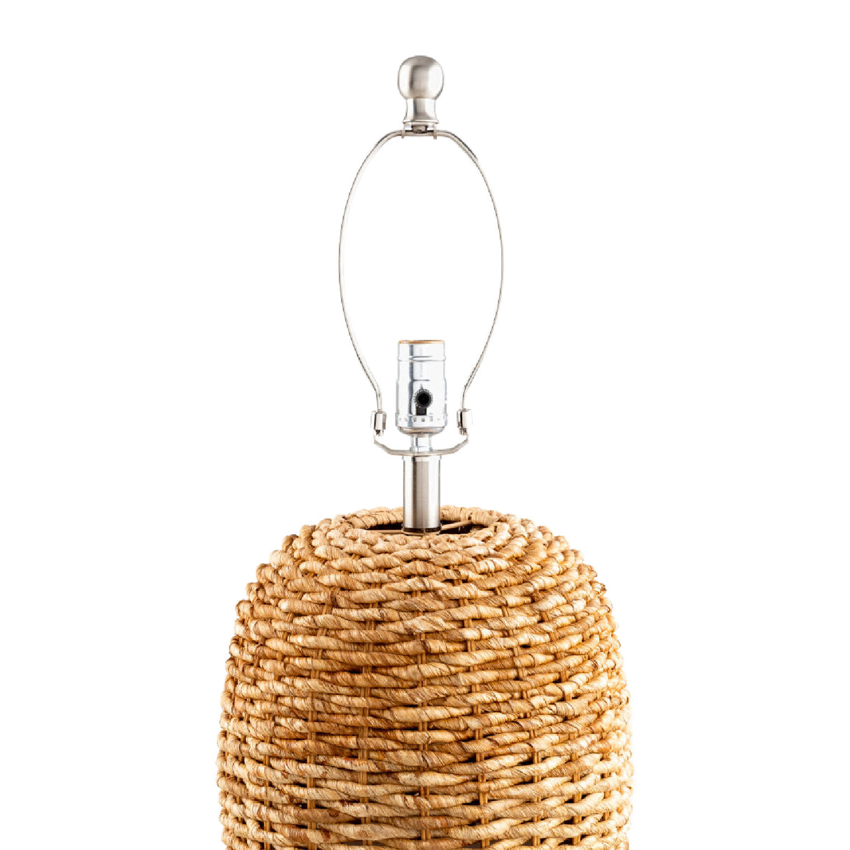   Rattan White Cotton Table Lamp | Oroa.com