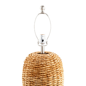   Rattan White Cotton Table Lamp | Oroa.com