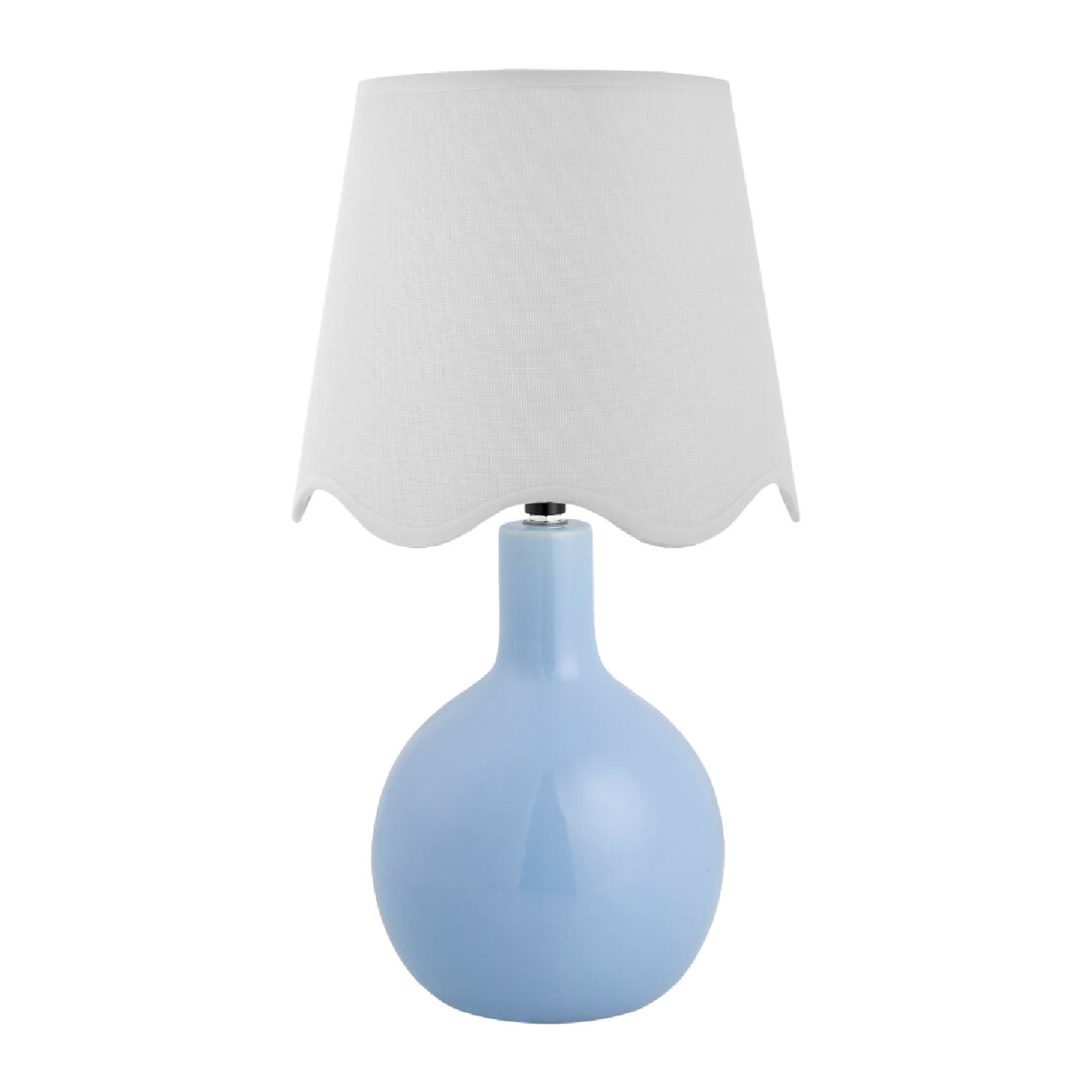   Wavy-Edge Rattan Ceramic Table Lamp | Oroa.com