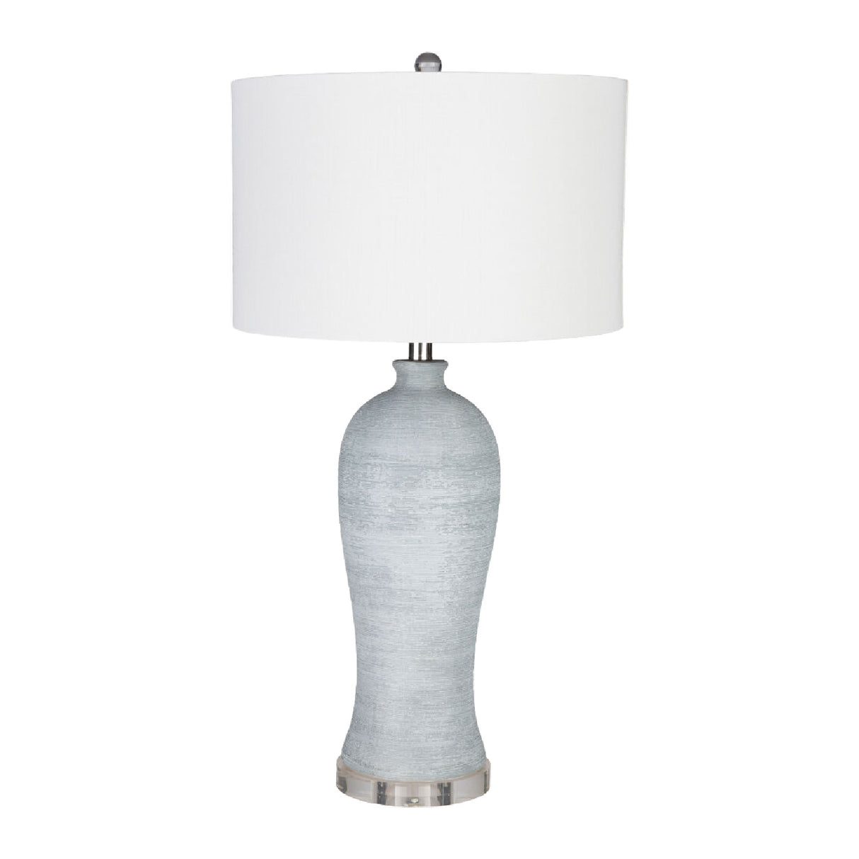   Gray Concrete Accent Table Lamp | Oroa.com