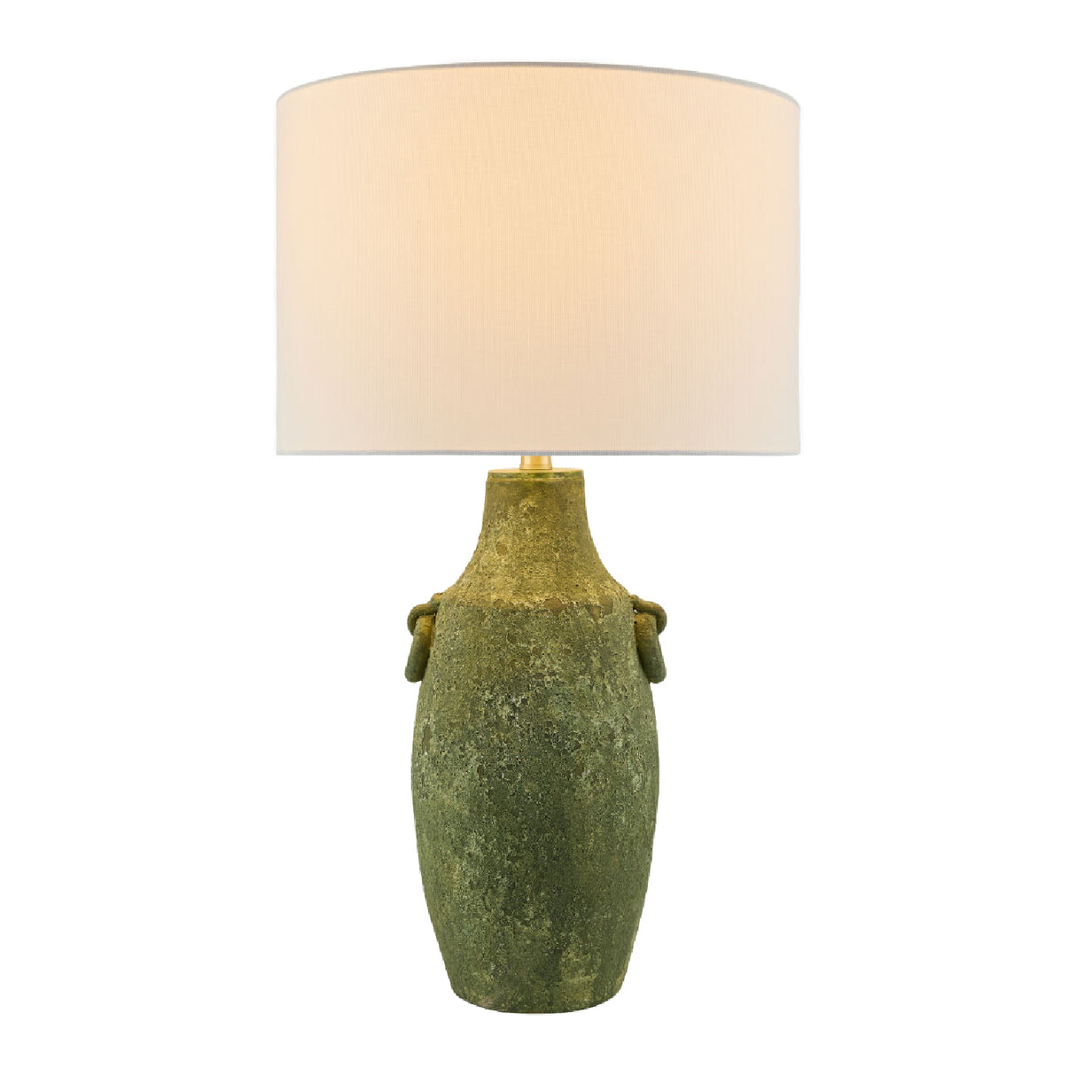   Rustic Green Ceramic Table Lamp | Oroa.com