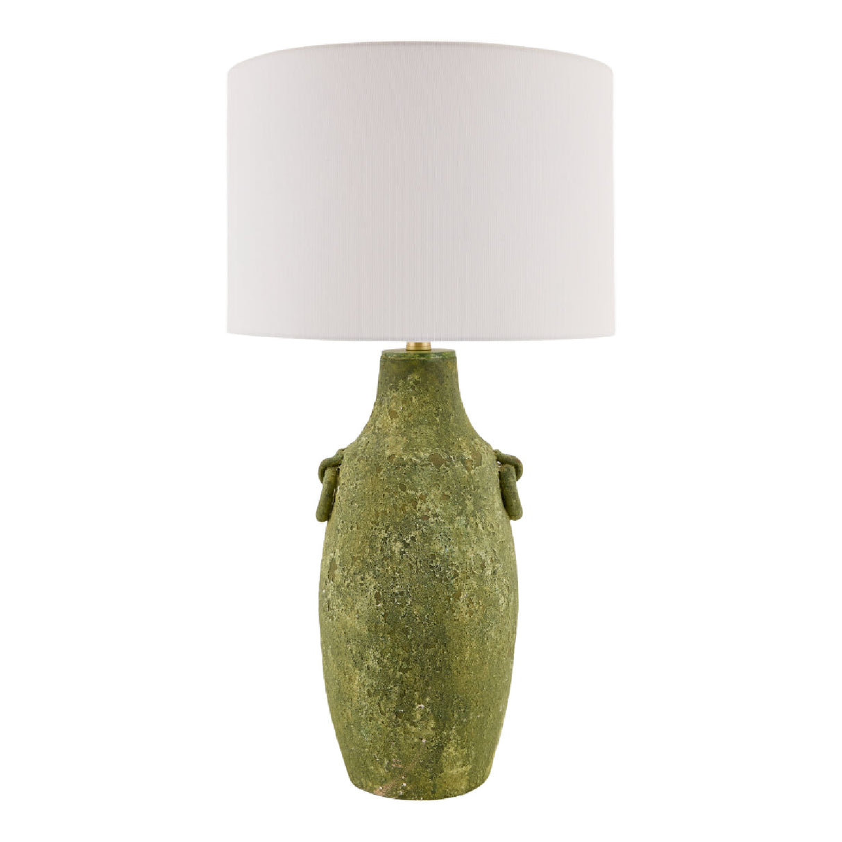   Rustic Green Ceramic Table Lamp | Oroa.com