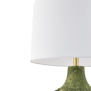  Rustic Green Ceramic Table Lamp | Oroa.com