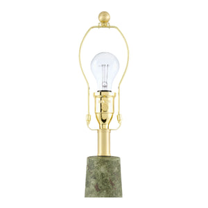   Handpainted Green Ceramic Table Lamp | Oroa.com