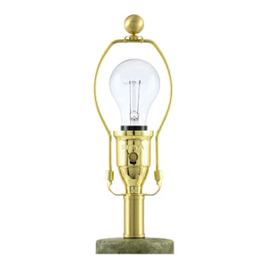   Handpainted Green Ceramic Table Lamp | Oroa.com