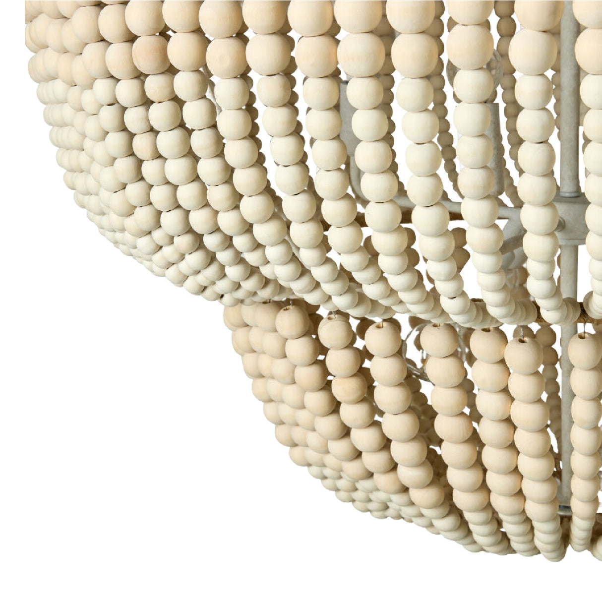  Cream Beaded Pendant Light | Oroa.com