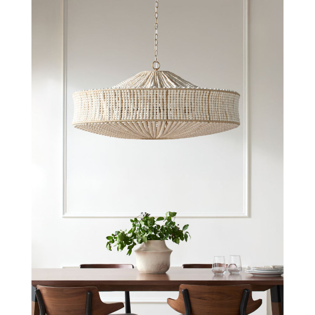   Beaded 6-Light Chandelier | Oroa.com